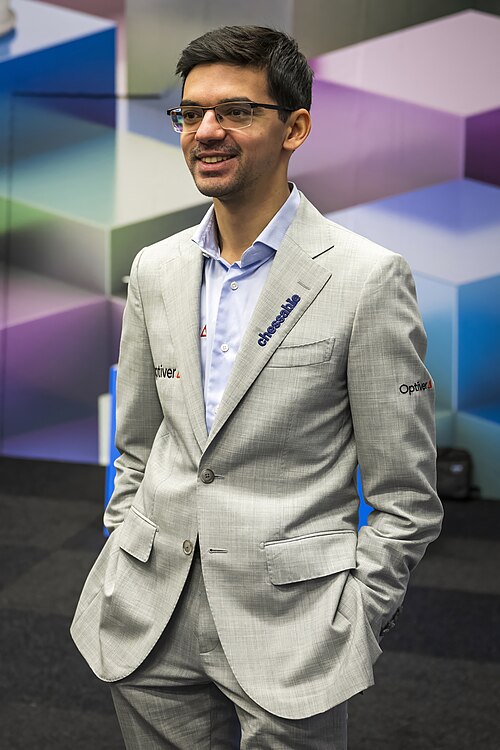 Anish Giri at the 2024 Tata Steel Chess Tournament
