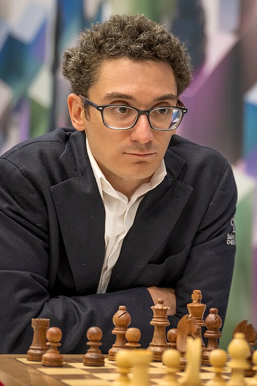 Fabiano Caruana at the 2025 Tata Steel Masters